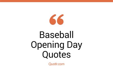Mlb Opening Day 2023 Images And Quotes